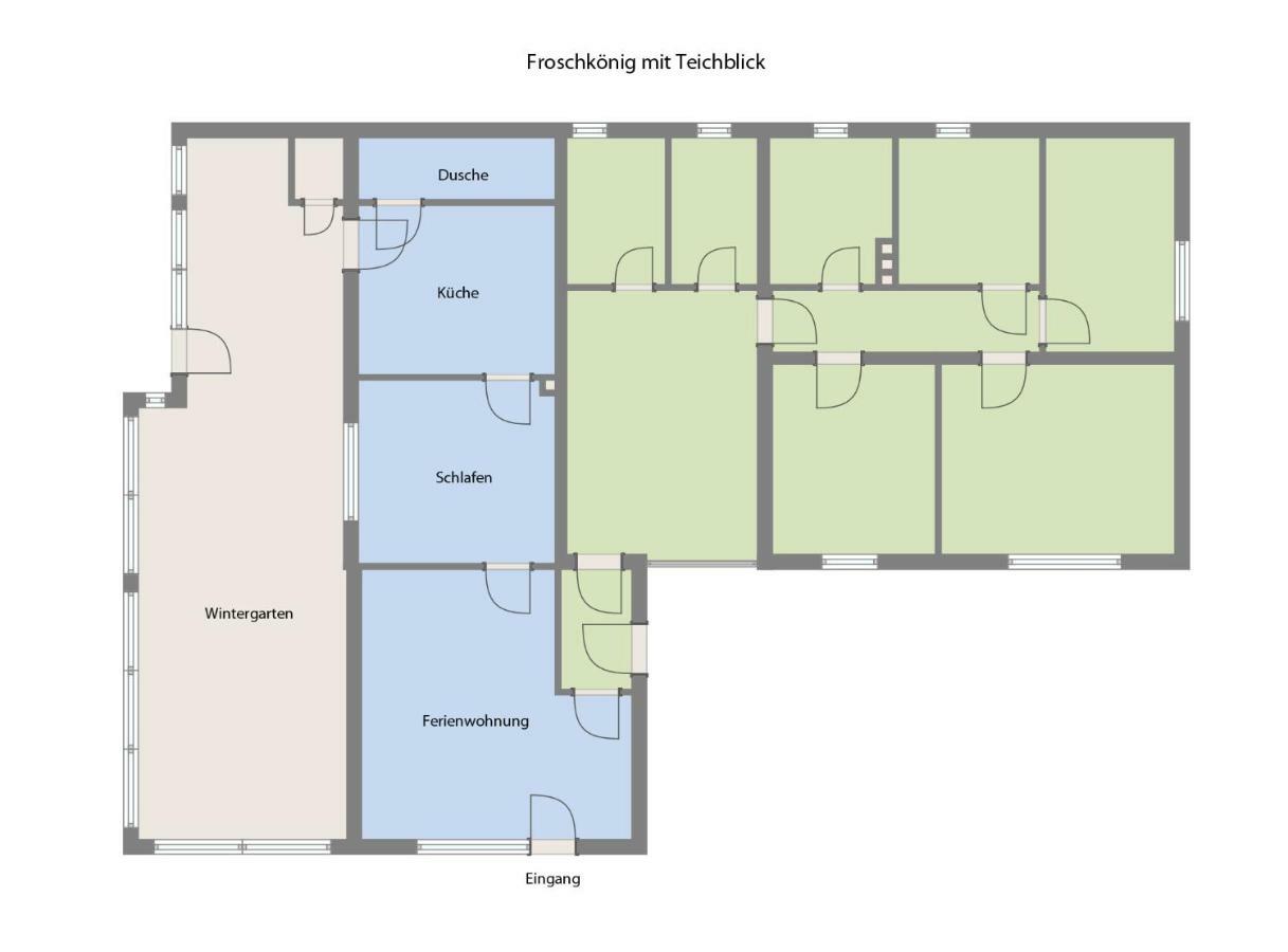 Apartmán Froschkoenig Mit Teichblick Trendelburg Exteriér fotografie